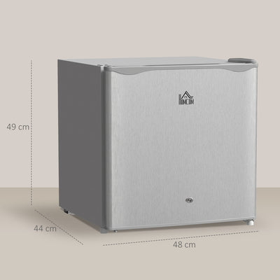 HOMCOM 46 Litre Lockable Countertop Fridge - Grey 