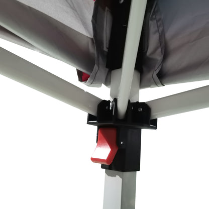 Outsunny 3x3(M) Pop Up Gazebo with 1 Side and Roller Bag, Height Adjustable Party Tent Event Shelter for Garden, Patio, Blue 