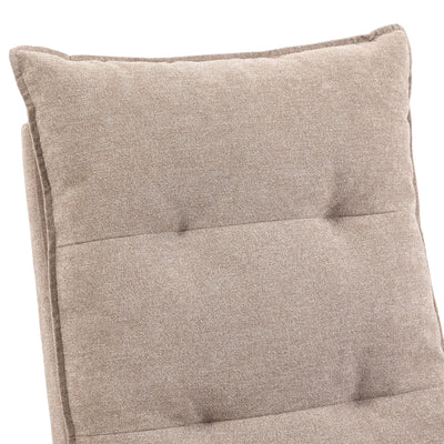 HOMCOM Recliner Armchair, Chenille Recliner Chair with Massage and Heat, 360° Swivel Rocking Manual Recliner, Brown