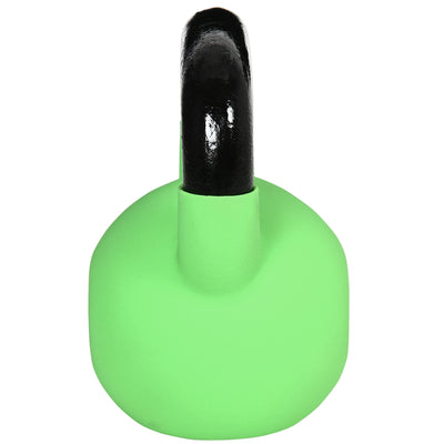 HOMCOM Soft Kettlebell, 12kg Kettle Bell with Non-Slip Handle for Home Gym Weight Lifting and Strength Training, Green 
