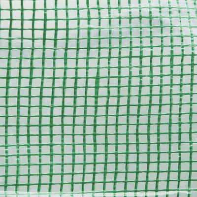 Outsunny Polyethylene Walk-in Polytunnel Greenhouse, 2 x 3(m), Green 