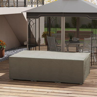 Outsunny 155 x 222cm Waterproof Furniture Cover - Grey 