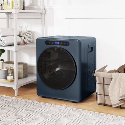 HOMCOM 5kg Compact 40-60℃  Tumble Dryer Blue 