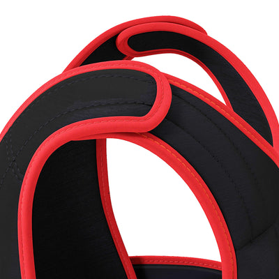 HOMCOM 20kg Weighted Vest, Adjustable Running Weight Vest with 38 Weight Bags for Men or Women Cardio Exercise, Black and Red 