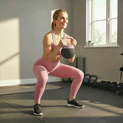 SPORTNOW Soft Kettlebell, 12kg Kettle Bell with Anti-Slip Grip for Home Gym Weight Lifting and Strength Training 