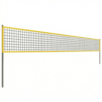 SPORTNOW Portable Volleyball Net Set with Adjustable Height Steel Poles, Volleyball, Boundary Line and Carrying Bag for Beach 