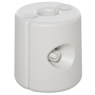 Outsunny 4 Pack 36 kg Gazebo Weights, Canopy Tent Weights with Rapid Clip, Gazebo Leg Weights Fill with Sand or Water, White 
