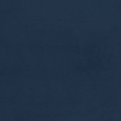 HOMCOM Velvet-Feel Storage Ottoman - Blue 