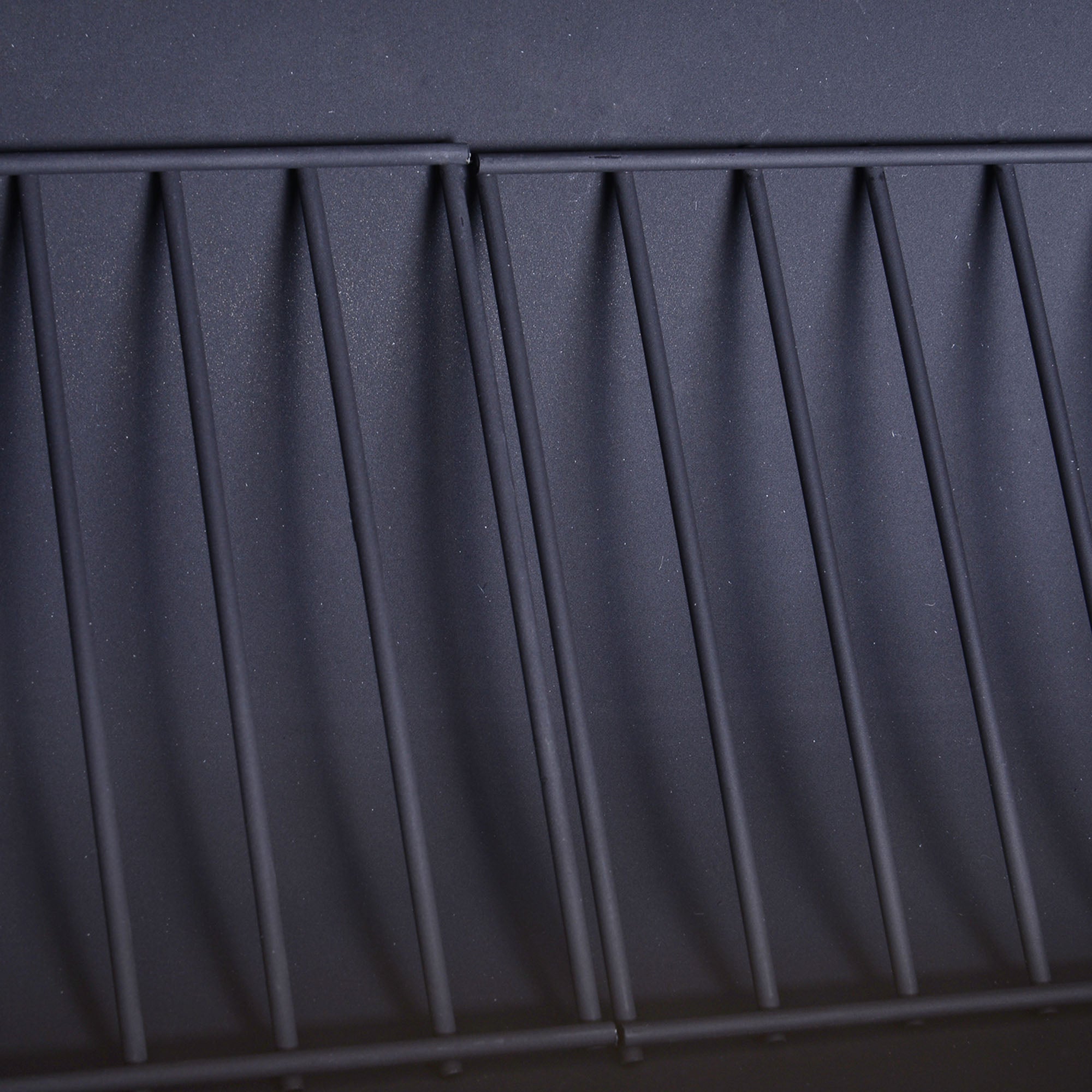 Outsunny Portable Charcoal BBQ Grill, Cold-rolled Steel, Solid Wood, 104H x 124L x53W cm-Black 