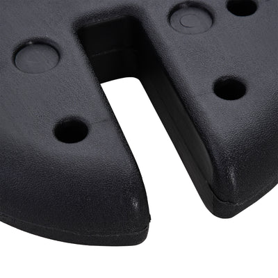 Outsunny Sand Fillable Set of 4 PCs Gazebo Tent Sand  Leg Weights Marquee Party Tent Canopy Accessory 