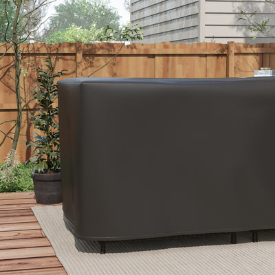 Outsunny 250 x 250cm L-Shaped Protective Furniture Cover 