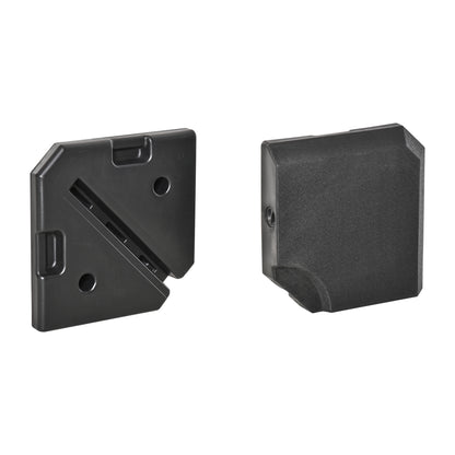 Outsunny Set of 4 Parasol Base Stand Weights for Cantilever Parasols, Water and Sand Filled, Up to 120kg, Black 