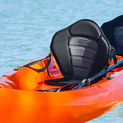 HOMCOM Deluxe Kayak Seat Sit On Top Padded Backrest Canoe Rafting Sports High Back Detachable 