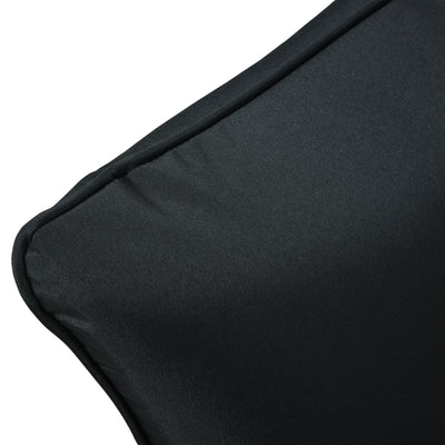Outsunny Outdoor Seat and Back Cushion Set Patio Deep Seating Chair Replacement Cushion 