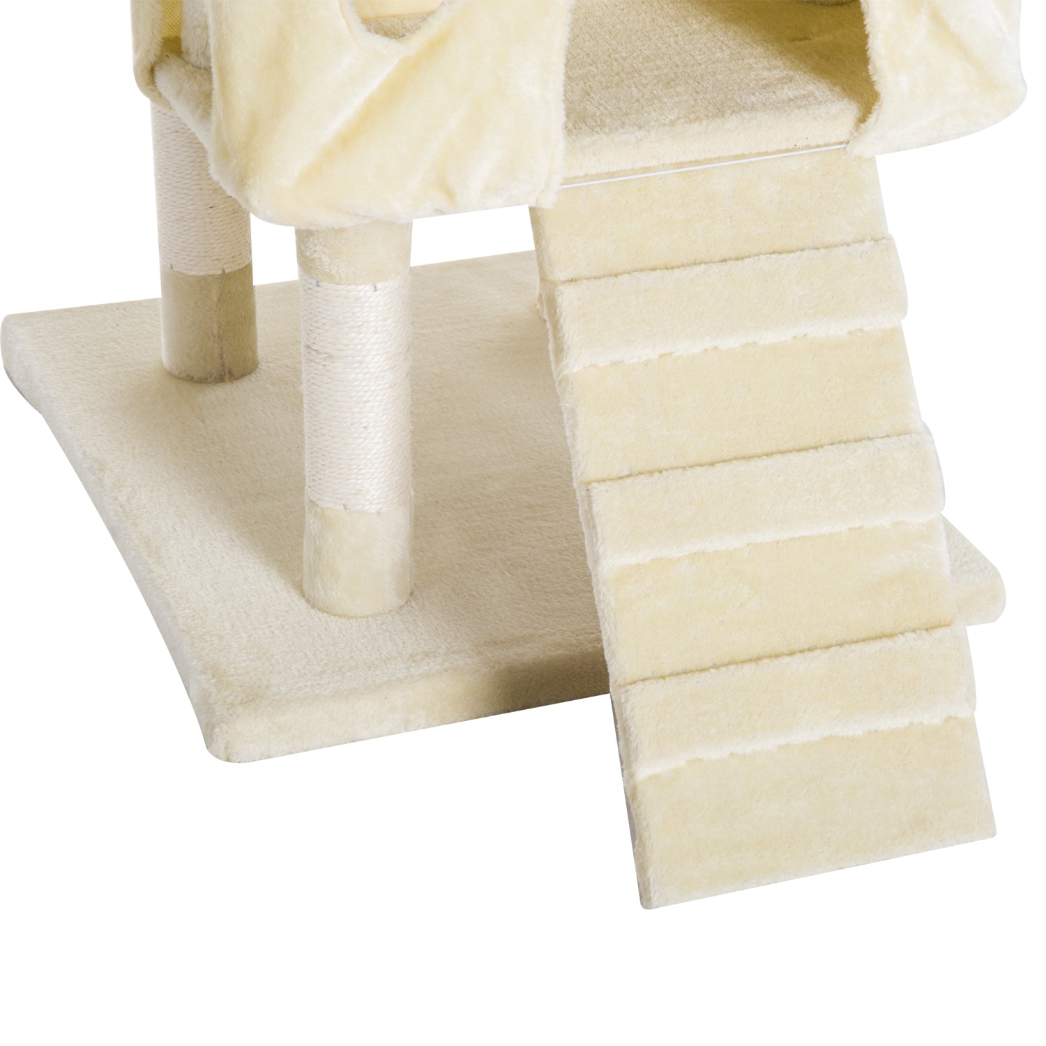 PawHut Cat Tree for Indoor Cats Play Tower Activity Center Kitten Scratch Post Climbing Tower 181 cm 