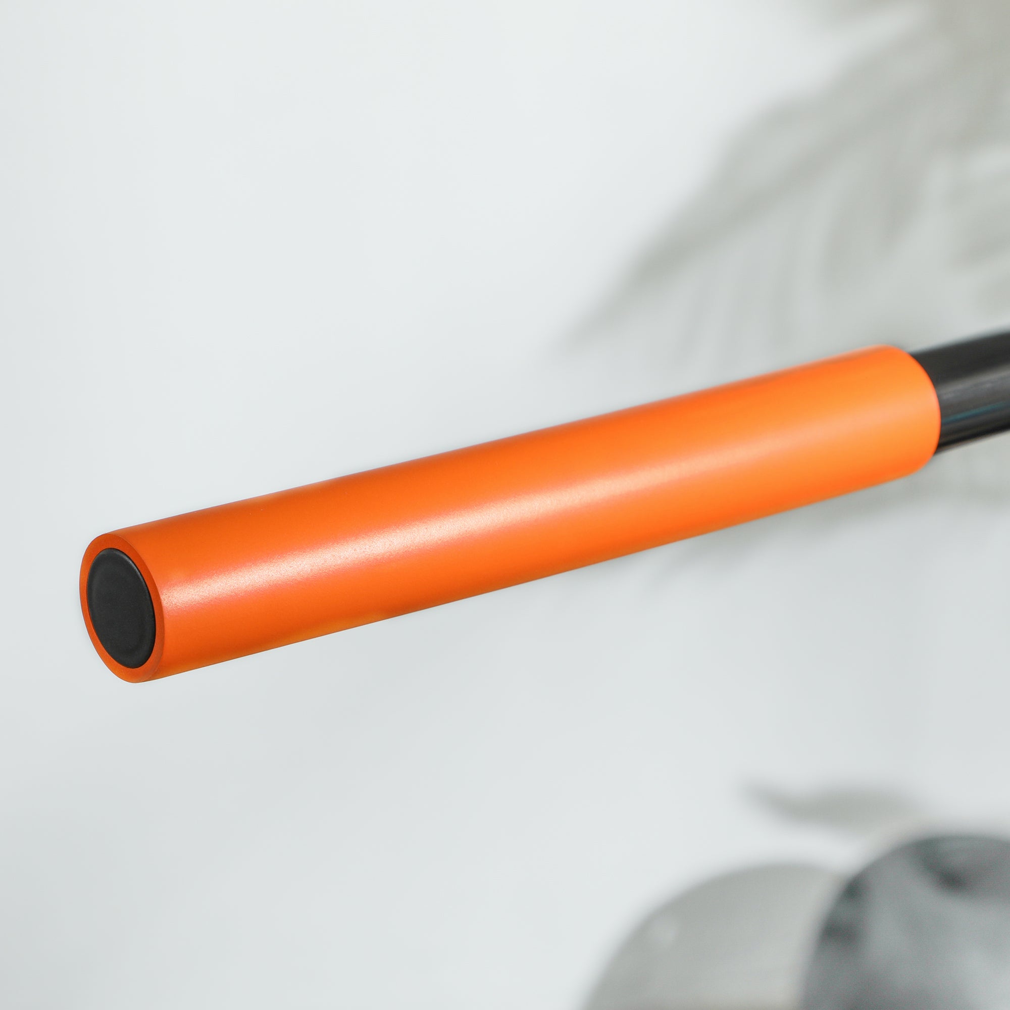 HOMCOM 40" Fitness Trampoline with Adjustable Handle, Rebounder Trampoline Mini Jumper for Indoor Exercise Workout, Support Up to 100kg, Orange 