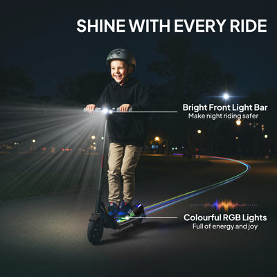 SPORTNOW Electric Scooter for Kids, with LED Display, Green 