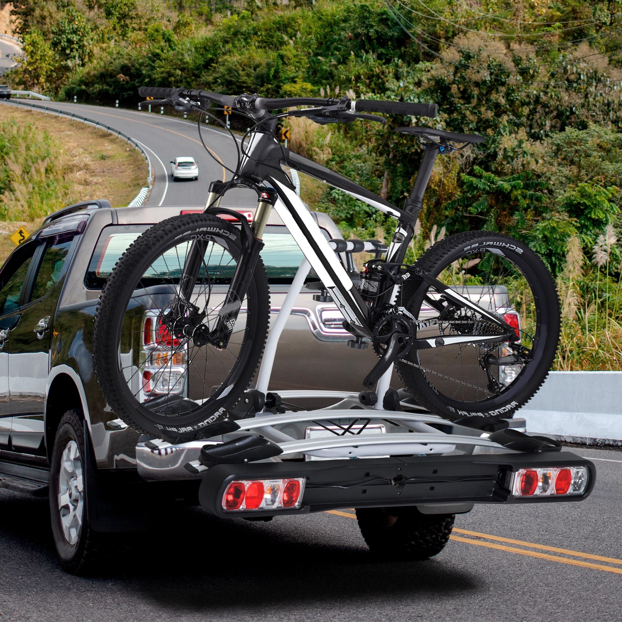 HOMCOM Bike Rack Bicycle Carrier Rear Rack 