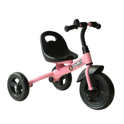 HOMCOM Kids Trike Toddler Tricycle Children Ride on 3 Wheels Bike For 1.5 - 4 Years Pink 