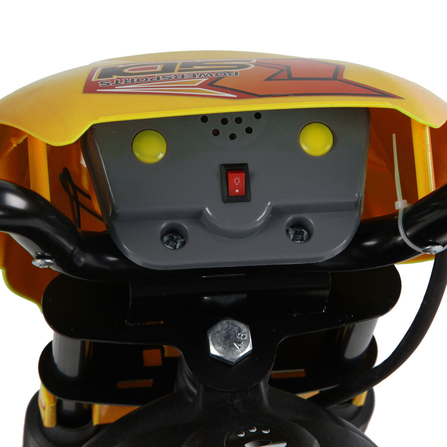 HOMCOM Electric Motorcycle for Kids Ride on Toys-Yellow 