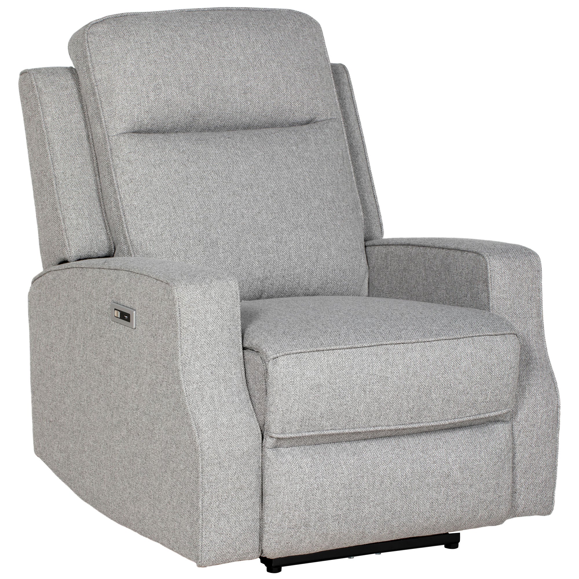 HOMCOM 150\'c2\'b0 Electric Reclining Chair, with USB port and Footrest - Grey