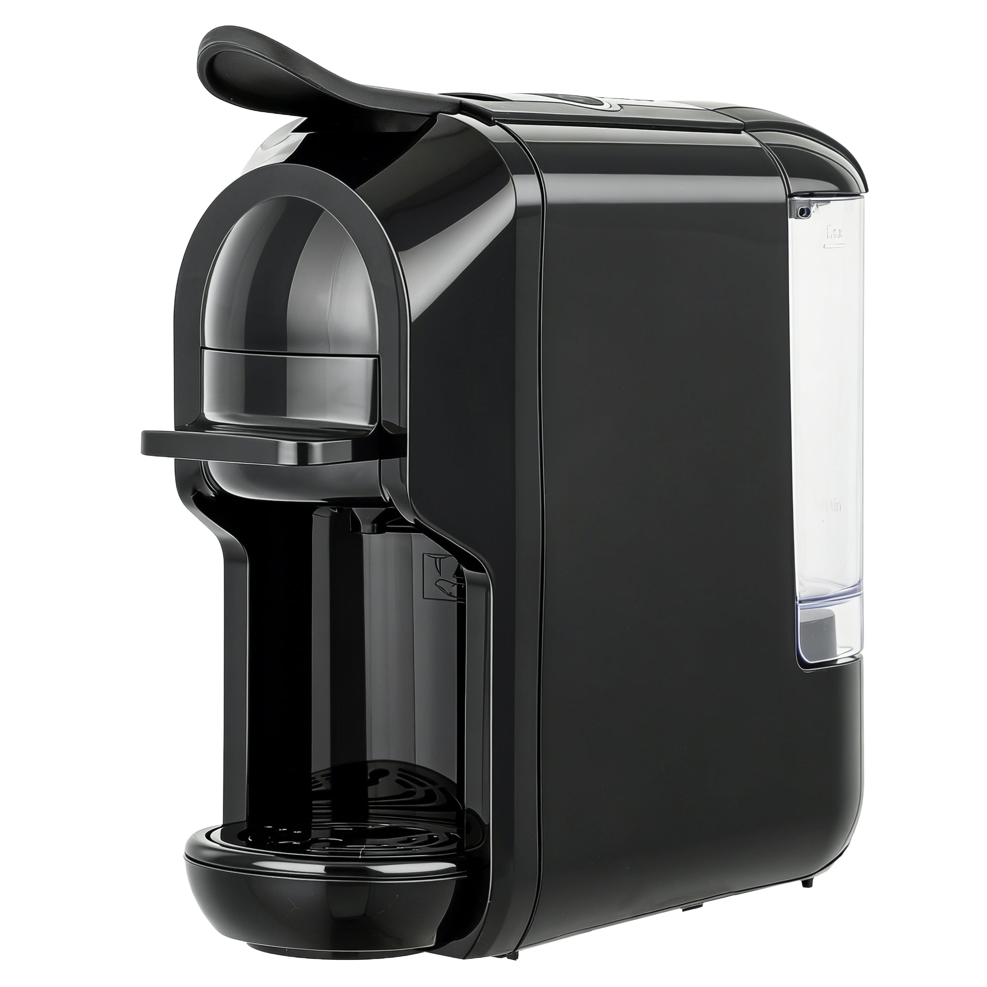 HOMCOM Pod Coffee Machine for Nespresso, Dolce Gusto Capsule & Ground Coffee, Small Semi Automatic Coffee Maker, 19 Bar, 0.6L 