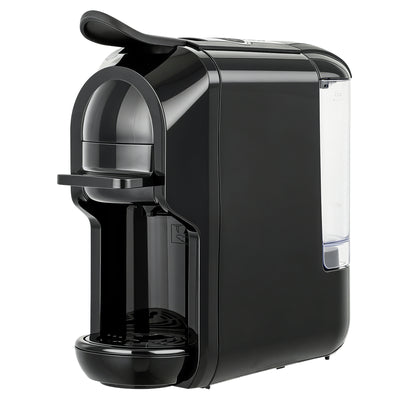 HOMCOM Pod Coffee Machine for Nespresso, Dolce Gusto Capsule & Ground Coffee, Small Semi Automatic Coffee Maker, 19 Bar, 0.6L 