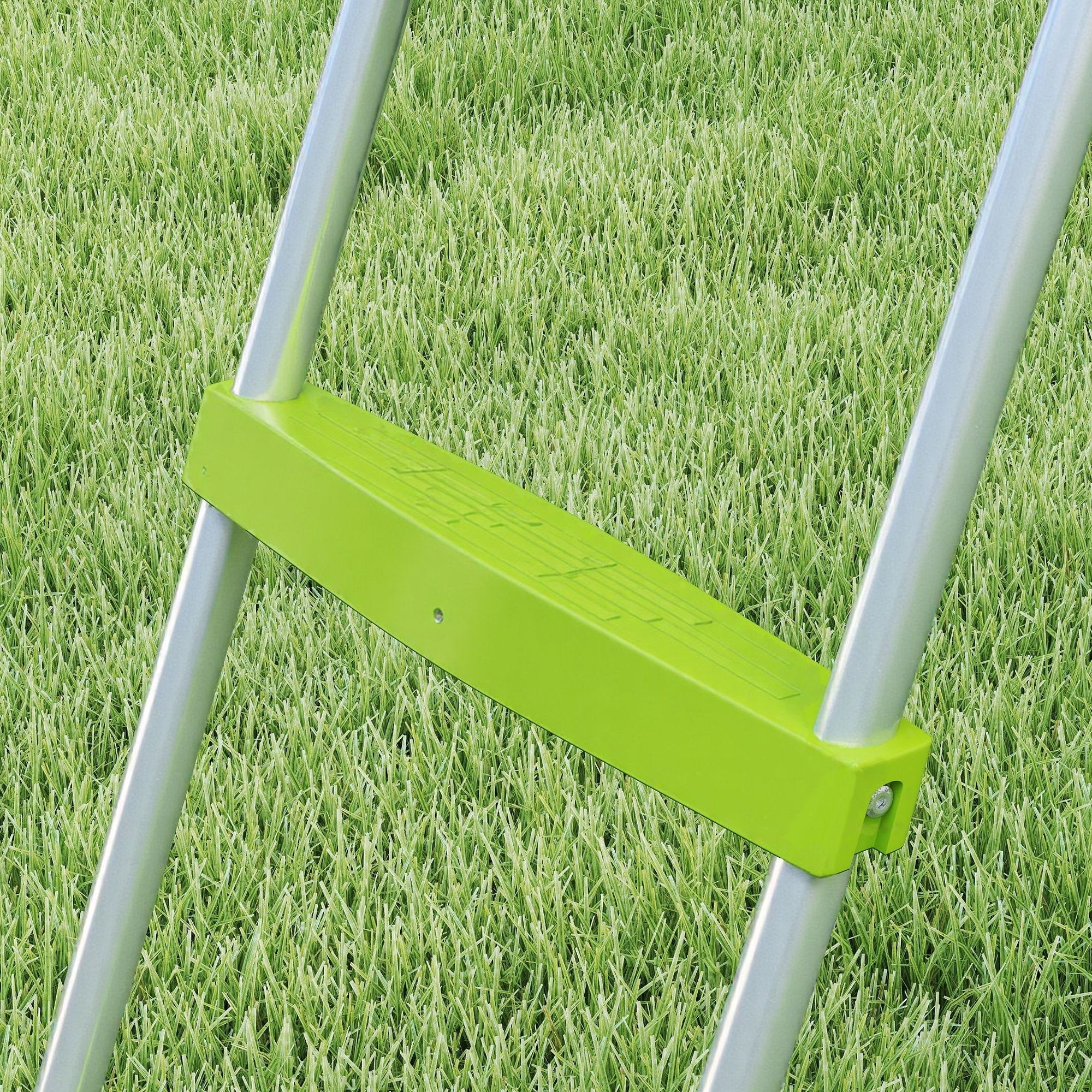 AIYAPLAY Freestanding Kids Slide with Climbing Ladder, Outdoor Playground Equipment for Children Ages 3-8 Years, Green 