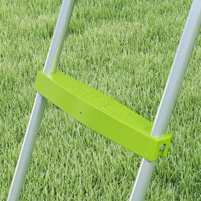 AIYAPLAY Freestanding Kids Slide with Climbing Ladder, Outdoor Playground Equipment for Children Ages 3-8 Years, Green 