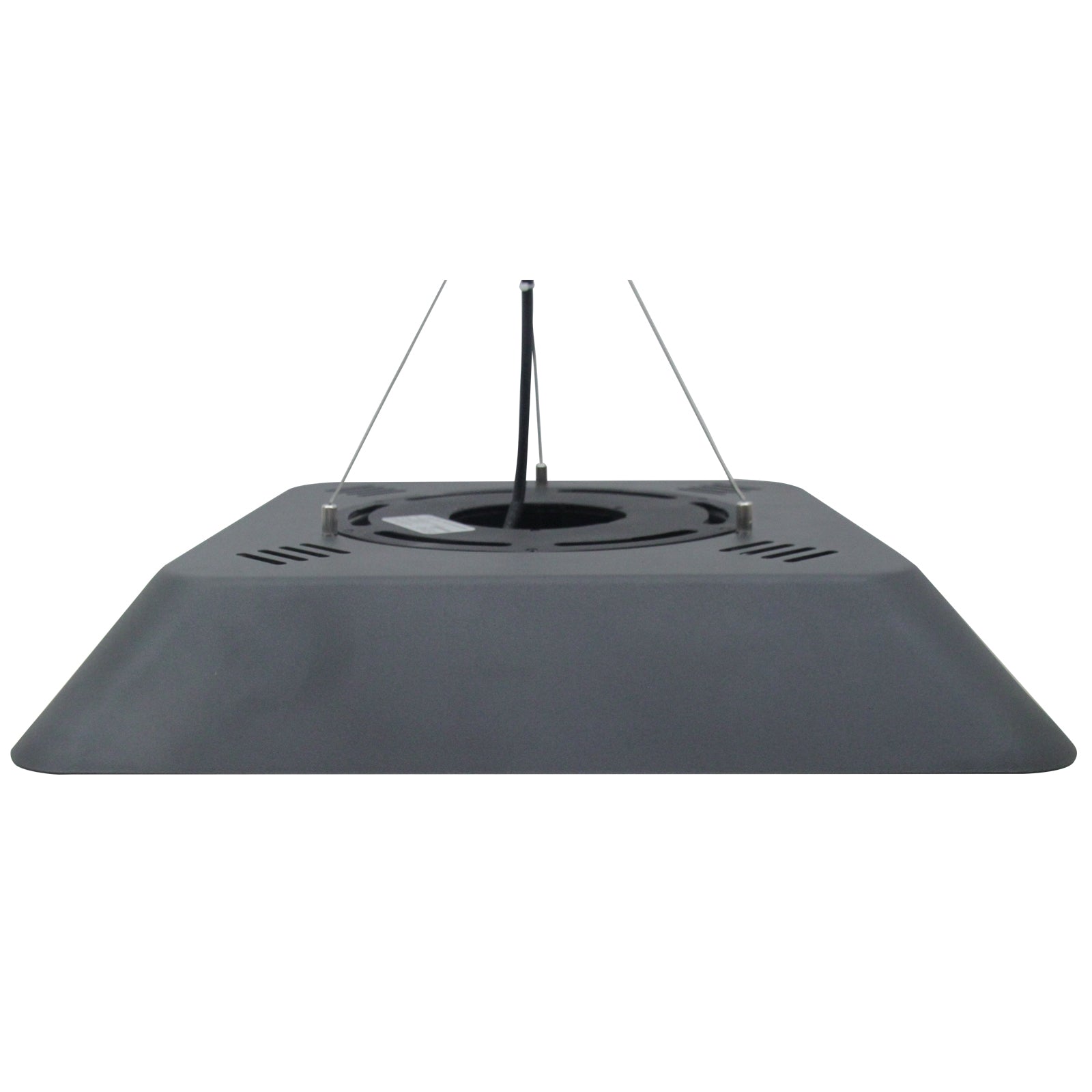 Outsunny 2000W Electric Hanging Patio Heater Ceiling Mounted Halogen Heating Indoor Outdoor with Remote Control Aluminium 