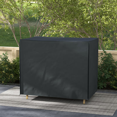 Outsunny 220 x 125cm Three-Seater Swing Chair Protective Cover - Black 