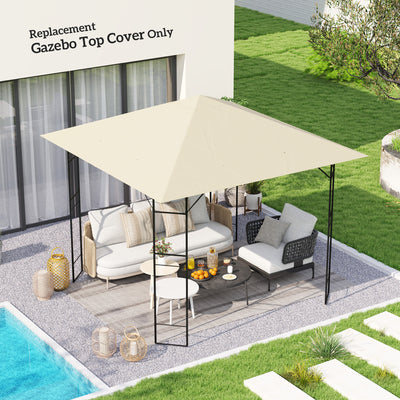 Outsunny 3 x 3(m) Gazebo Canopy Replacement, for 01-0867 - Cream 