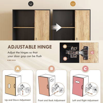HOMCOM Tall Kitchen Cupboard, Freestanding Kitchen Pantry Cabinet with Adjustable Shelves, Drawers and Soft Close Door, 160cm 