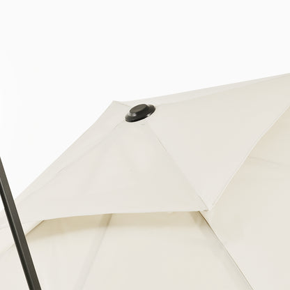Outsunny Steel Frame Outdoor Roma Cantilever Umbrella 