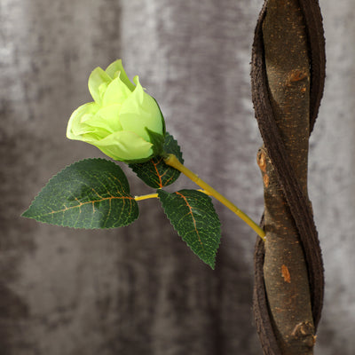 Outsunny Set of Two Faux Rose Trees - Green 