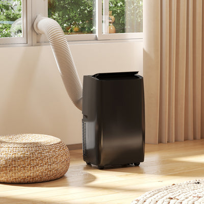 HOMCOM Portable Air Conditioner 12000 BTU, 4-in-1 Air Conditioning Unit, Dehumidifier, Cooling, Fan, Sleep Mode with 2 Speeds 