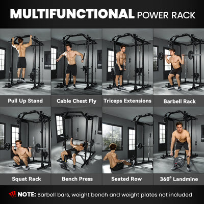 SPORTNOW Lat Pull-Down Home Gym Machine with Cable Crossover for Home Strength Training, Black 