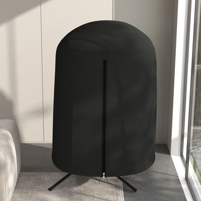 Outsunny 190 x Φ128cm Hanging Egg Chair Furniture Cover - Black 