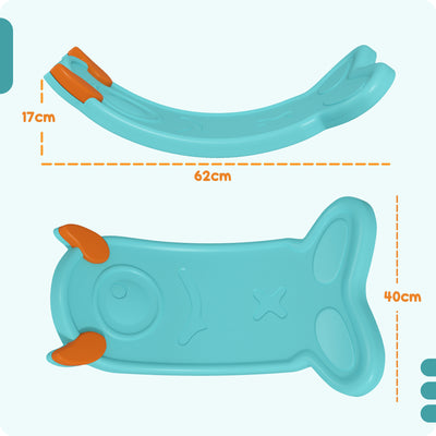 AIYAPLAY Balance Board for Kids Balance Training & Sensory Play, Light Blue 