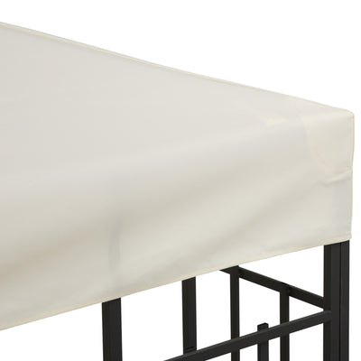 Outsunny Gazebo Replacement Canopy 3x3 m-Cream White 