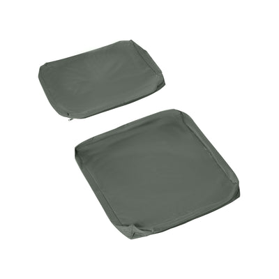 Outsunny  Replacement Cushion Cover Garden Rattan Patio Furniture Seat Cover Polyester Outdoor Deep Grey- No Cushion Included 