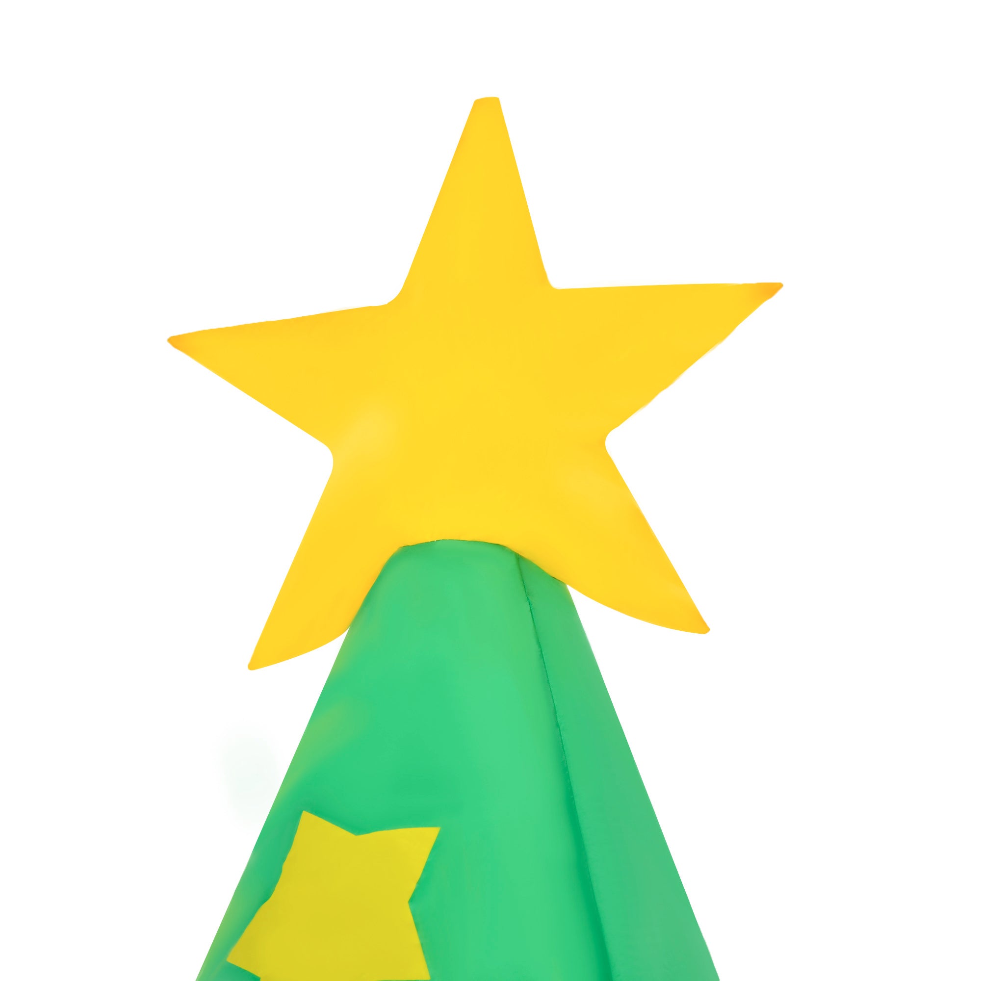 HOMCOM 7FT Christmas Inflatable Tree LED Lighted for Indoor Outdoor Decoration 
