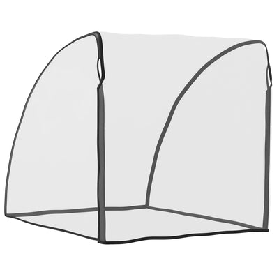 HOMCOM Baby Bike Trailer Cover, Anti Dust Rain Snow, Cold Wind, 76 x 61 x 61 cm 