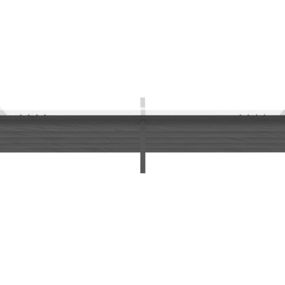 Outsunny Retractable Pergola Shade Cover, Replacement Canopy for 4 x 3 (m) Pergola, Retractable Roof, Dark Grey 