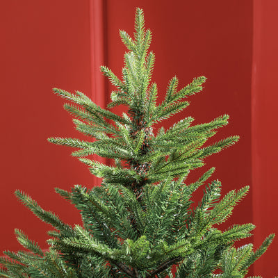 HOMCOM 5ft Bushy and Bare Artificial Christmas Tree - Green 