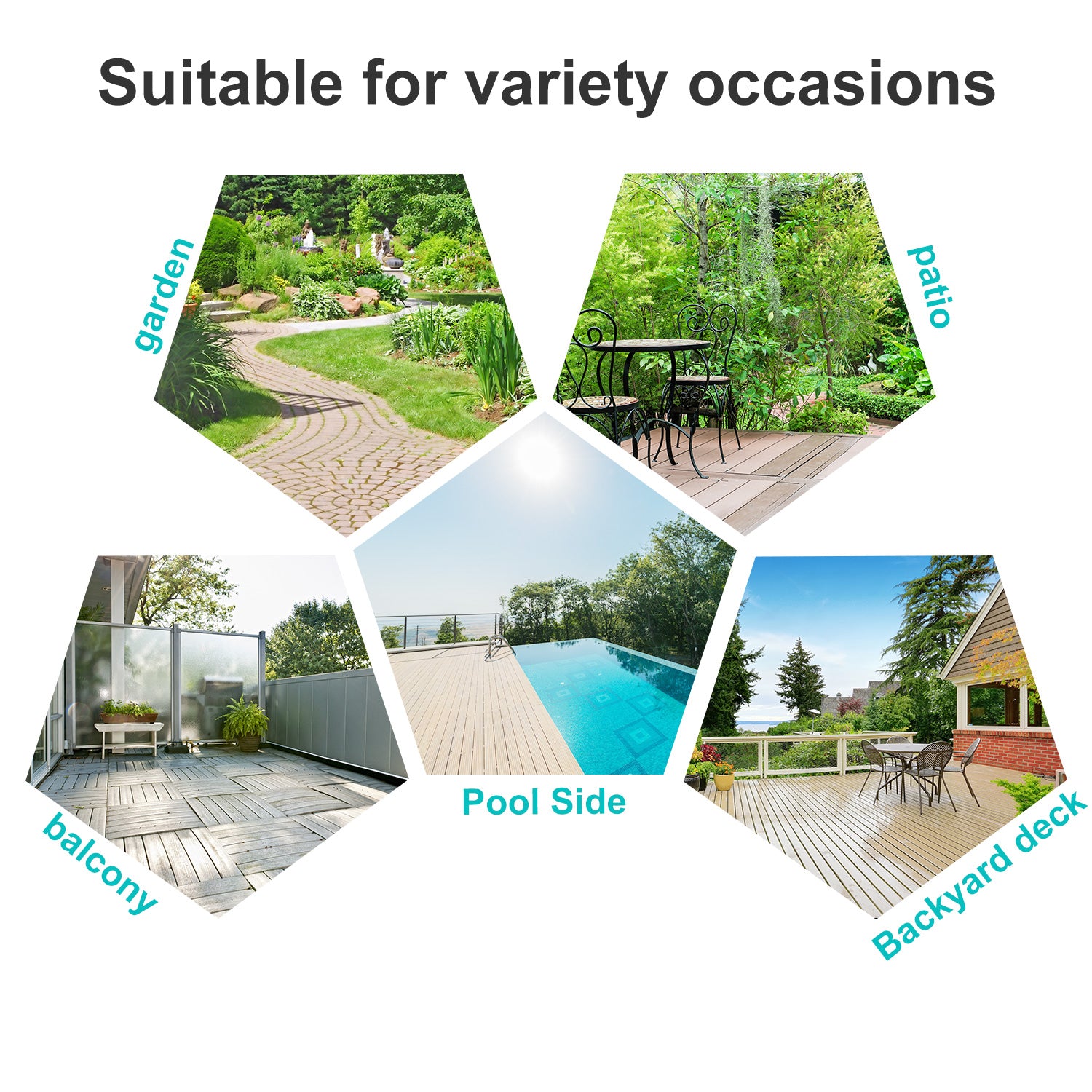 Outsunny Steel Frame Outdoor Garden Padded Sun Lounger w/ Pillow Grey 