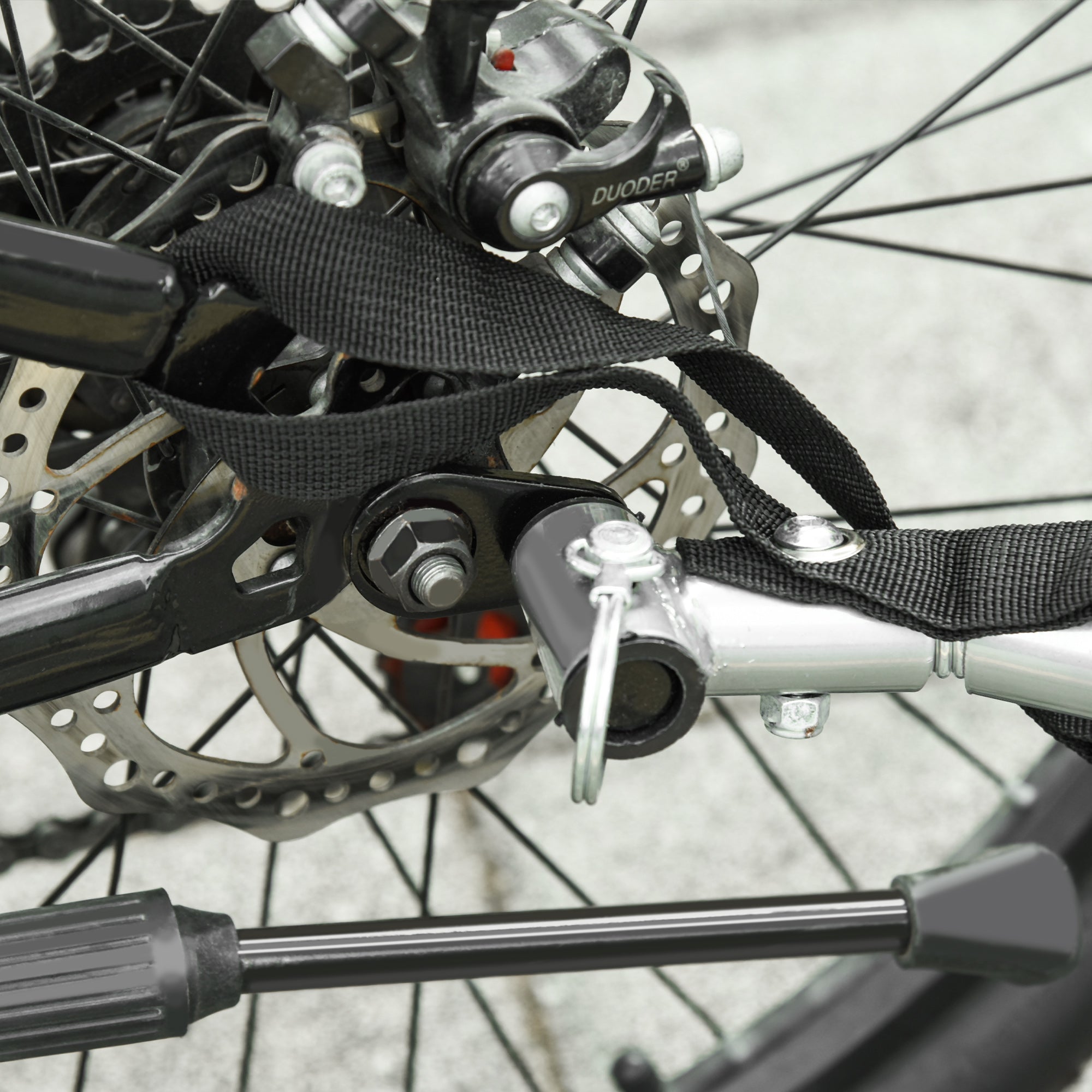HOMCOM Pet Stroller Bike Bicycle Trainer Hitch Coupler Attachment Connector (Universal) 