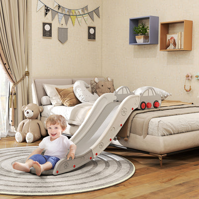 AIYAPLAY Kids Slide for Bed, Sofa, with Extended Length, Easy to assemble and Store, Grey 
