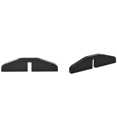 PawHut Freestanding Pet Gate Wooden Dog Gate with Support Feet Foldable Pet Fence Safety Barrier for the House Doorway Stairs Black 