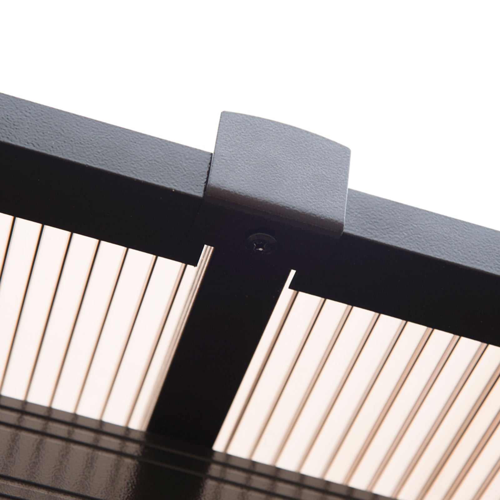 Outsunny 3 x 3.6(m) Hardtop Gazebo Canopy with Polycarbonate Roof and Aluminium Frame, Garden Pavilion with Mosquito Netting and Curtains, Brown 